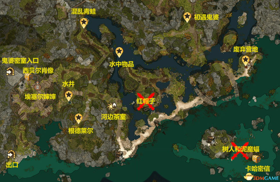 腐烂泥潭地图