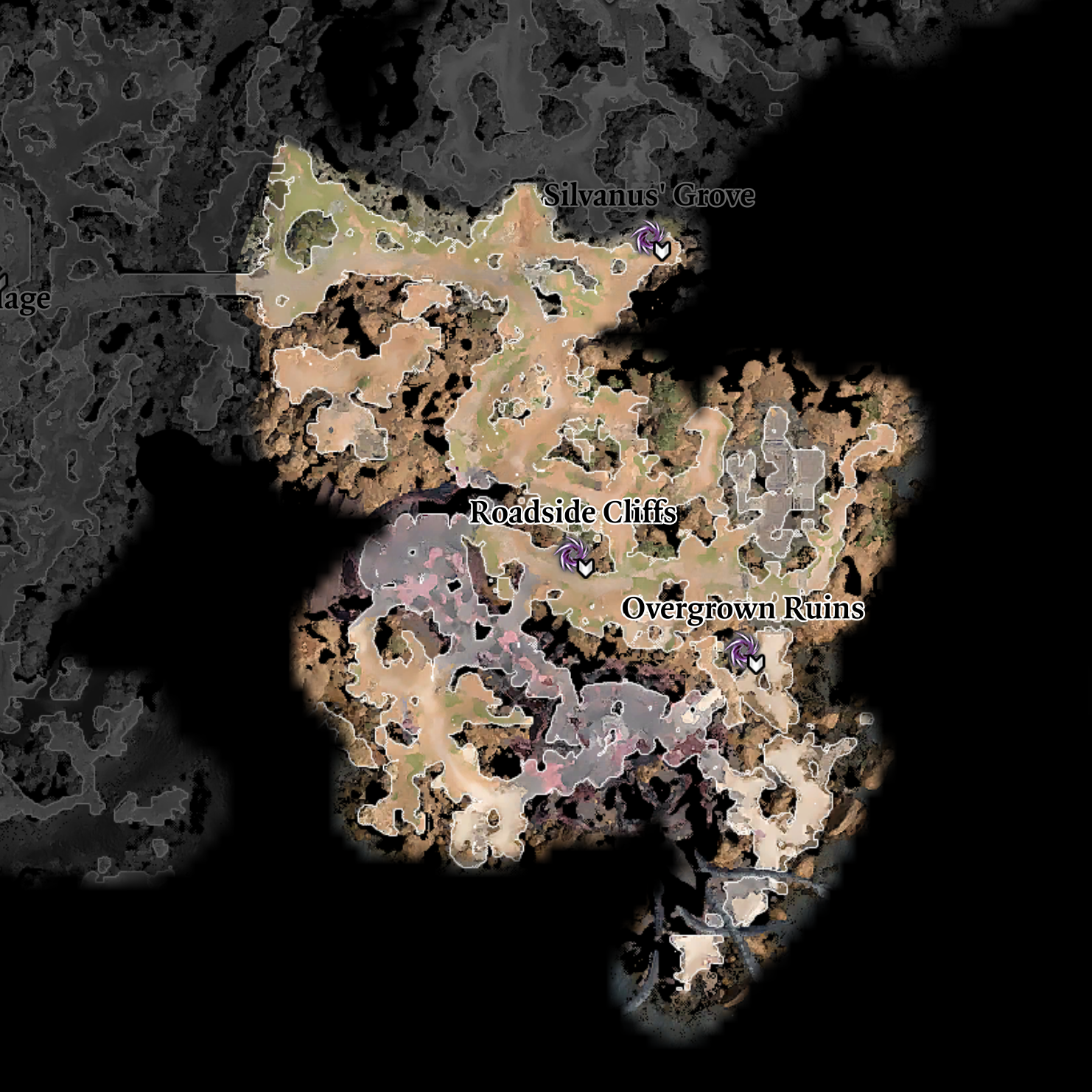 荒野地图-东南