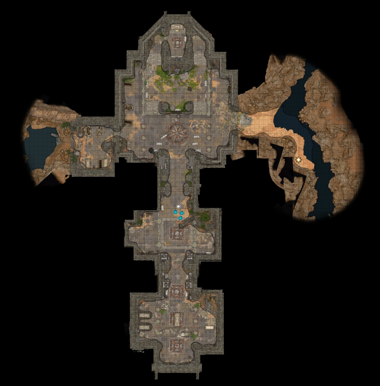 阴暗墓穴地图（wiki 版）