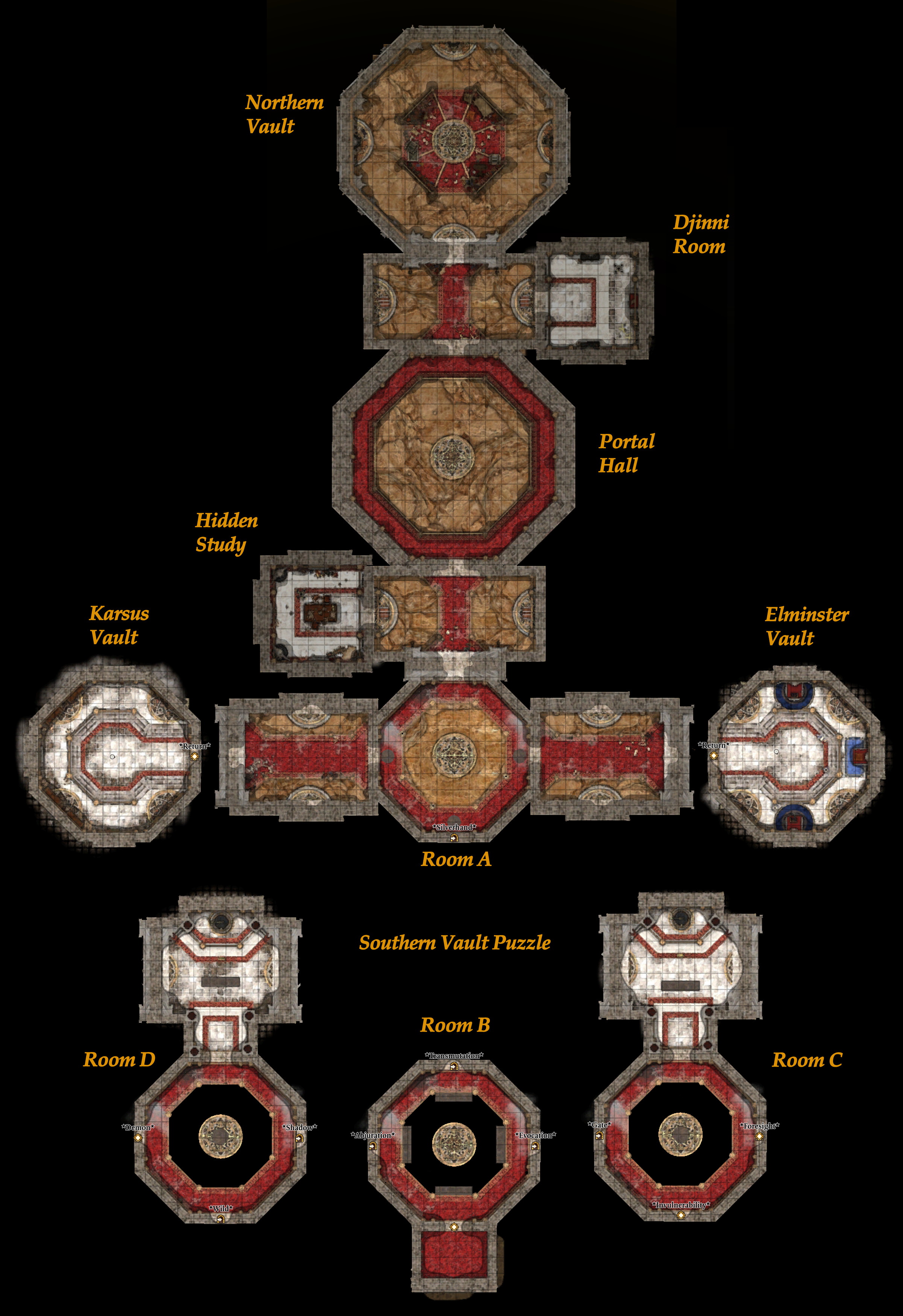 魔法商店-秘库地图